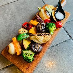 【名物】野菜グリルプレート