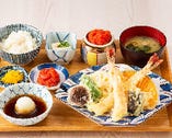 大海老の天ぷら定食