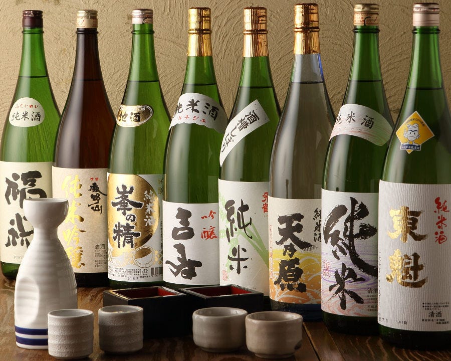 地元君津・富津の蔵元の日本酒を提供！