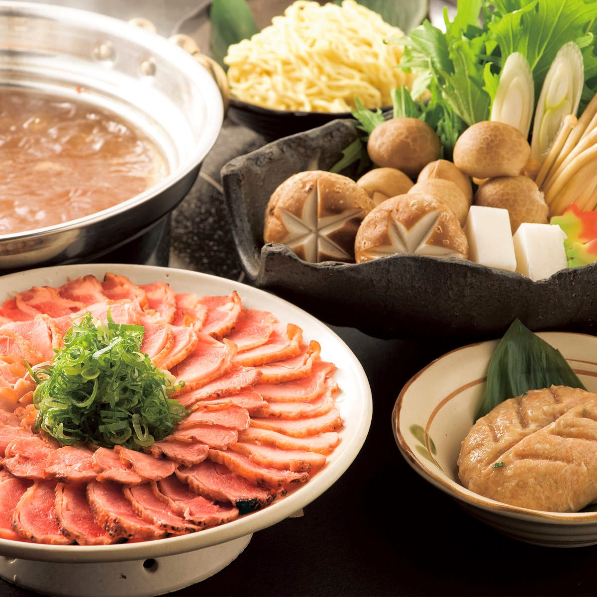 鍋料理コース 神楽とりしゃぶしゃぶコース 2時間飲み放題付き 5 000円の詳細 車 心斎橋店 心斎橋 焼き鳥 ぐるなび