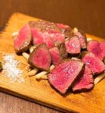 和牛を使ったお肉料理が充実！