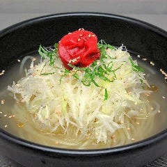 さっぱりネギ冷麺