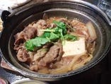 牛鍋定食(１１月～３月）