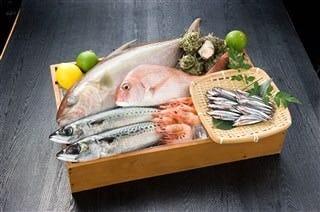 市場より直送される鮮魚！