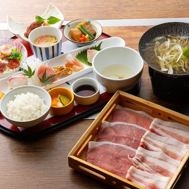 薩摩 黒豚 百寛_大人気!黒豚しゃぶしゃぶ膳 3,630円