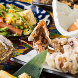 自慢の沖縄料理を揃えたお得に楽しむ宴会コースは2,000円～！