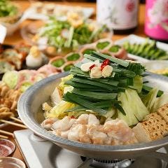 生ビール付き2.5時間飲み放題付きコース4,300円でご提供！