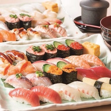 高級寿司食べ放題 雛鮨 新宿アイランド メニューの画像