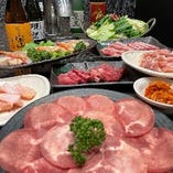 【期間限定】焼肉&飛騨牛もつ鍋コース4980円