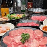 【期間限定】焼肉&牛タンしゃぶしゃぶコース5980円