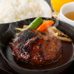 手ごねハンバーグステーキ