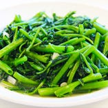蒜蓉炒通菜 Stir Fried Chinese Spinach