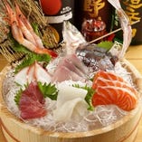 美味しい魚介と日本酒が良く合います