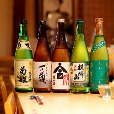 ■厳選日本酒にもこだわりあり
