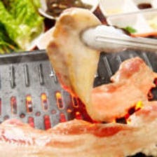 サムギョプサル＆参鶏湯の宴会ｺｰｽ