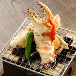 たらばかに親爪焼