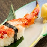 たらばかに寿司