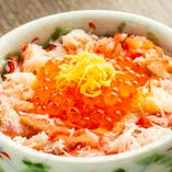 かに・いくら丼