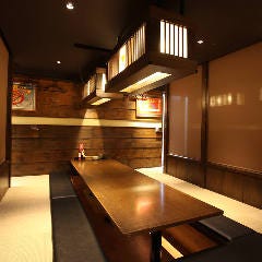 旨唐揚げと居酒メシ ミライザカ ルルサス防府店_【掘りごたつ席】少人数から大人数まで幅広いシーンに対応