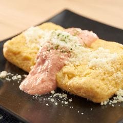 旨唐揚げと居酒メシ ミライザカ ルルサス防府店_お店で手作り！出汁巻き明太チーズ