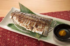 旨唐揚げと居酒メシ ミライザカ ルルサス防府店_金華鯖の炙り〆サバ