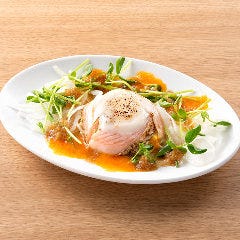 旨唐揚げと居酒メシ ミライザカ ルルサス防府店_サーモンハラスのアボカドチーズドーム