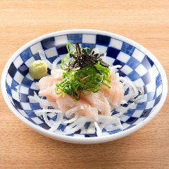 国産 ささみ刺し 旨唐揚げと居酒メシ ミライザカ ルルサス防府店_国産 ささみ刺し