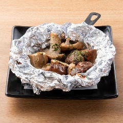 肉厚どんこ椎茸のホイル焼き 旨唐揚げと居酒メシ ミライザカ ルルサス防府店_肉厚どんこ椎茸のホイル焼き