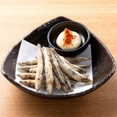 きびなごの唐揚げ 旨唐揚げと居酒メシ ミライザカ ルルサス防府店_きびなごの唐揚げ