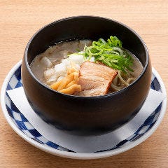 特濃 煮干しラーメン 旨唐揚げと居酒メシ ミライザカ ルルサス防府店_特濃 煮干しラーメン