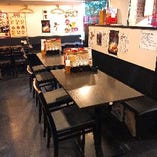 ◆広々店内◆
最大50名様までOK！大人数なら貸切◎
