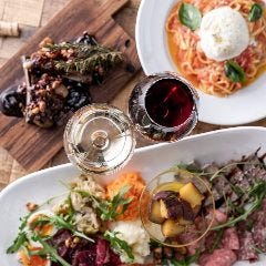 60分飲み放題付の多彩なイタリアンを味わえるカジュアルなコース
