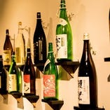 有名な日本酒から、限定物まで豊富に取り揃えております。