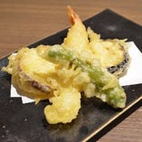 ＜天ぷら＞海老/季節野菜