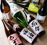 魚義の逸品に合わせて選び抜かれた日本酒