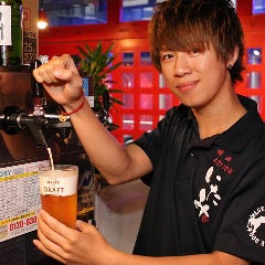 通常ジョッキでは物足りない方へ… メガサイズビールもご用意
