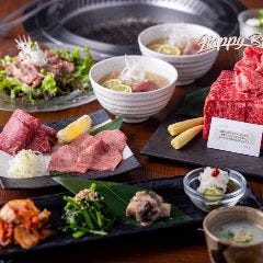 焼肉 煉 鹿児島県直送黒毛和牛_【お祝い・記念日】大切な日を彩る、贅沢肉ケーキディナーコース