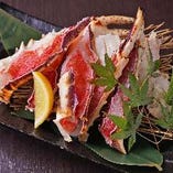 「北海道産　タラバ蟹」