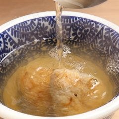 焼きおにぎりの出汁茶漬け