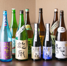 日本酒焼酎の種類が豊富