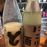 2018年1月25日、秋田県の山本と石川県の菊姫のにごり酒も入りました！