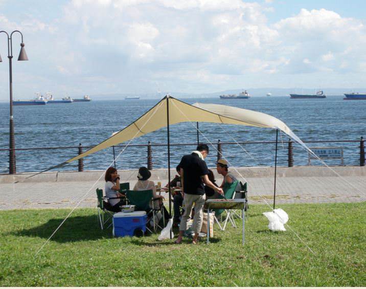 大黒ふ頭海釣り公園 デイキャンプ q Garden 鶴見 バーベキュー ぐるなび