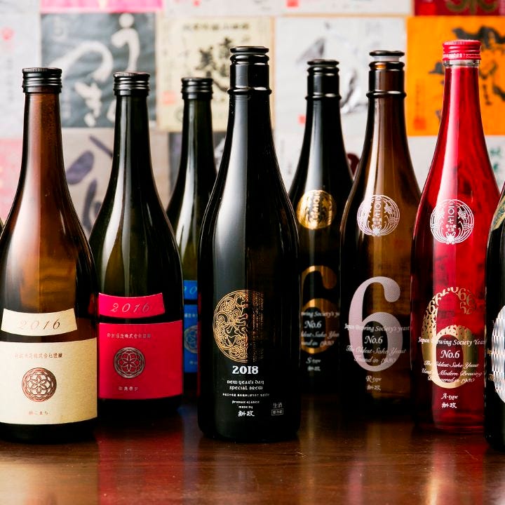 日本酒やビールはもちろん女性に人気のカクテル・サワー系も充実