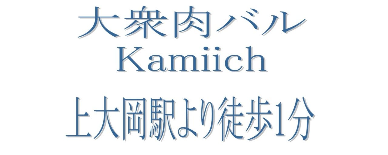 大衆肉バル Kamiichi