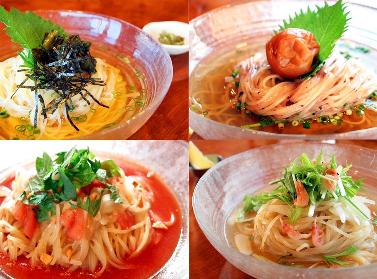 夏の冷麺はバラエティ豊富♪