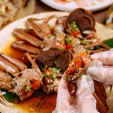 modern Korean~NOURU~ 横浜クレインビル_-韓国直送!カンジャンケジャンコース-3種のユッケと贅沢韓国フリットなど全8品【3時間飲み放題】