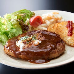 LUNCH＆しゃぶしゃぶ BIRD LAND 鶴見_自家製デミグラスハンバーグ定食