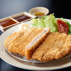 LUNCH＆しゃぶしゃぶ BIRD LAND 鶴見_南州農場のローストンカツ定食