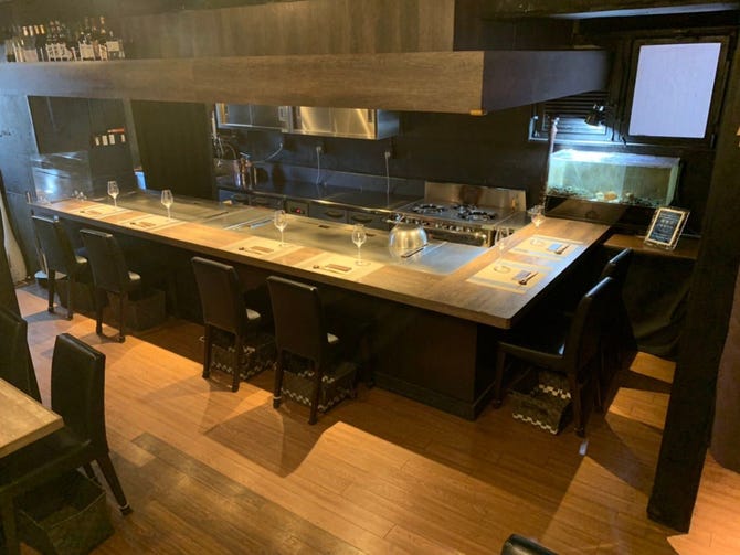 鉄板焼 Grow 上野店（湯島/鉄板焼き） - ぐるなび