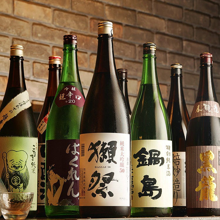 全国の銘酒や地酒が揃う！